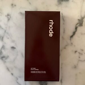 rhode phone lip case espresso iPhone 15 pro max NWT